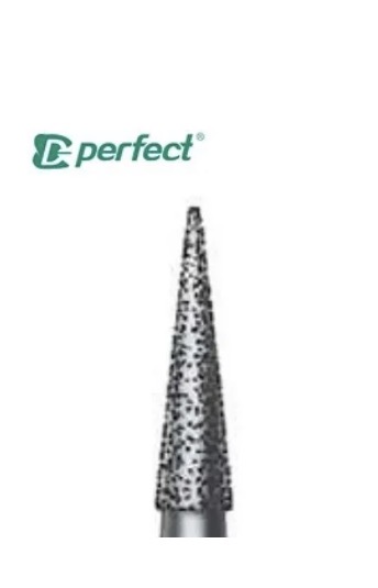 Fraise Diamantée Congé à finir/à Bout Pointu pour Turbine -perfect