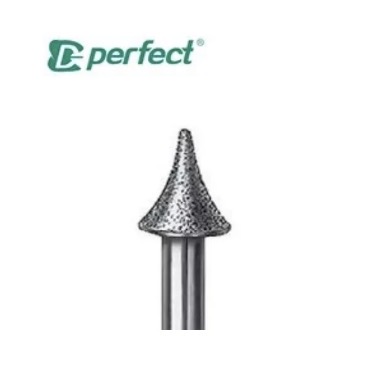 Fraise Diamantée Chapeau Chinois pour Turbine -perfect