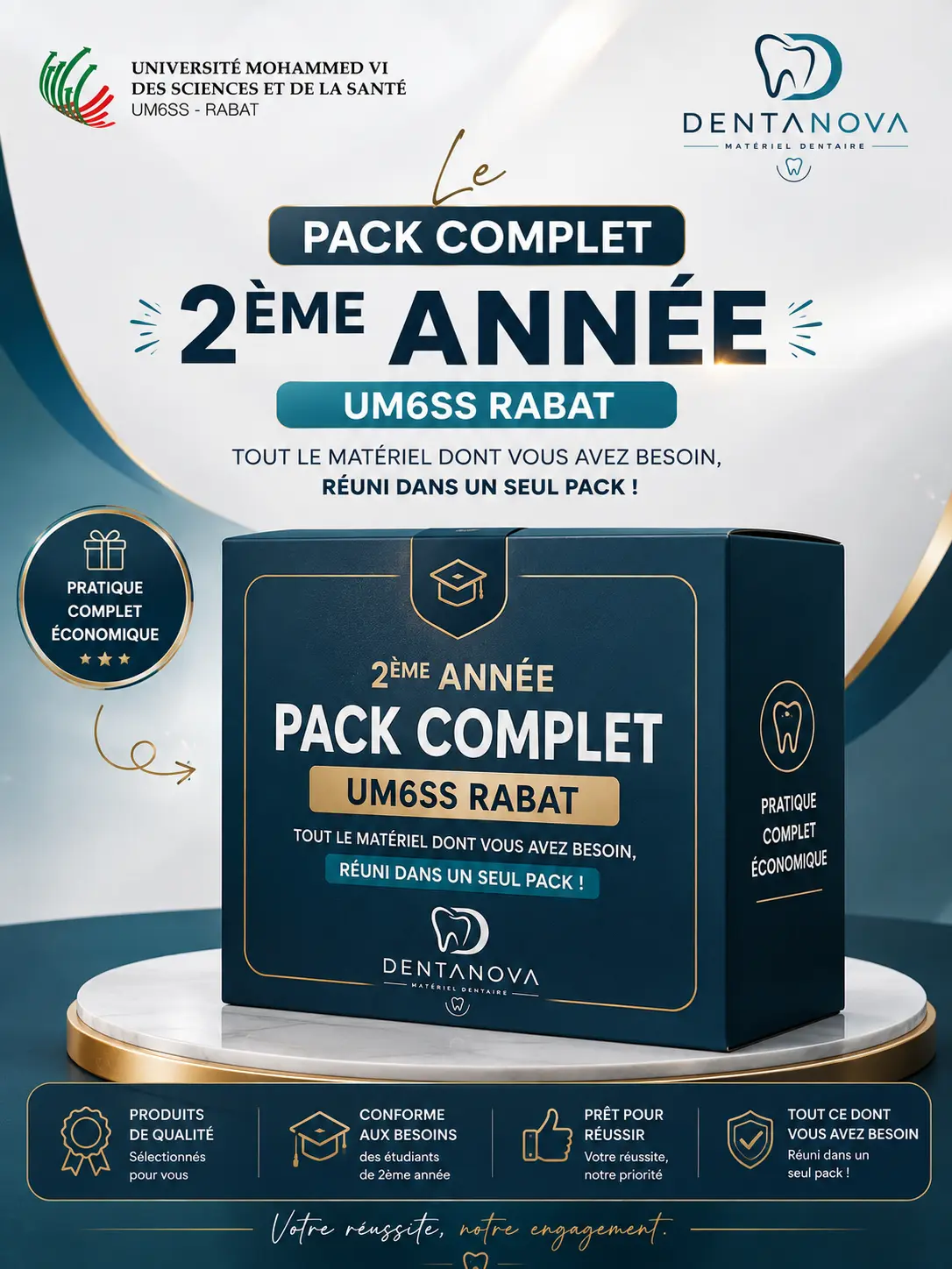 Pack 2ème Année UM6SS-Rabat 2026